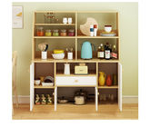 Multi Layers Kitchen Storage Shelf , Wear Resistant Modern Buffet Cabinet